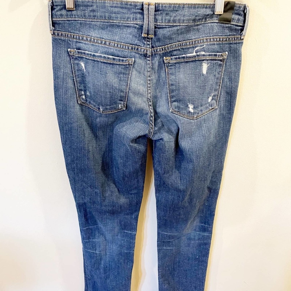 Vince Casey Cuffed Straight Leg Denim Jean Size 26 - Picture 6 of 16